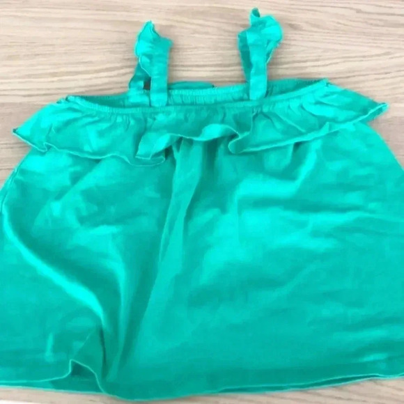 💥🆕 Green Girl Summer Top 6X🆕 - Picture 2 of 4
